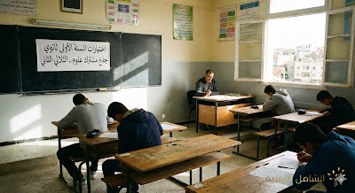 اختبارات السنة الأولى ثانوي جذع مشترك علوم الثلاثي الثاني