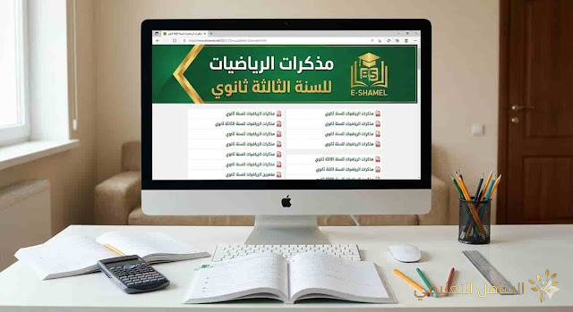 مذكرات الرياضيات للسنة الثالثة ثانوي (جميع الشعب) | تحضير بكالوريا 2026