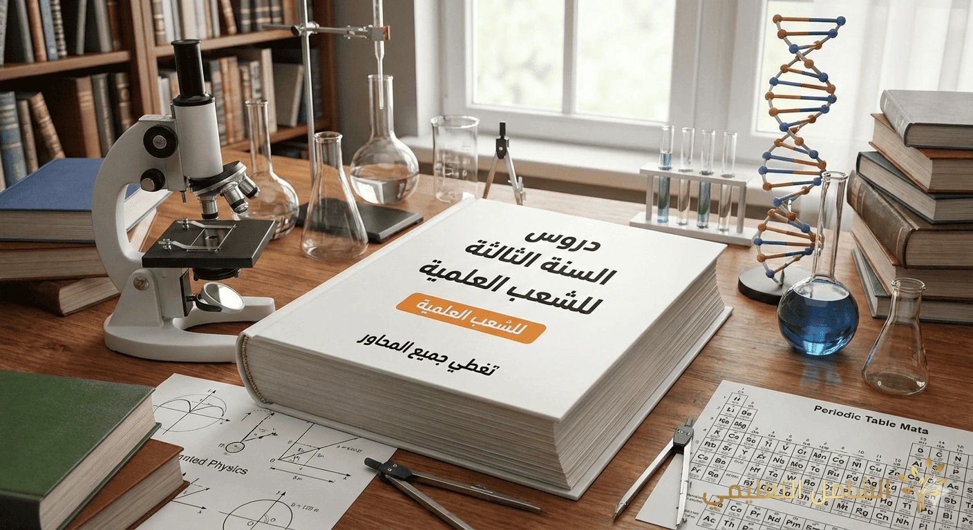 مذكرات رائعة و غنية لدروس السنة الثالثة ثانوي