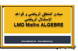 مبادئ المنطق الرياضي  قواعد الإستدلال الرياضي