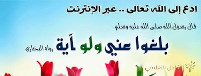 الدعوة الى الله عن طريق الانترنيت