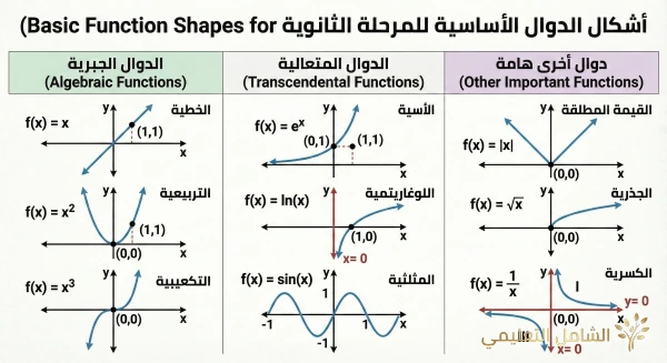 ملخص رياضيات الجزائر - بطاقة 12