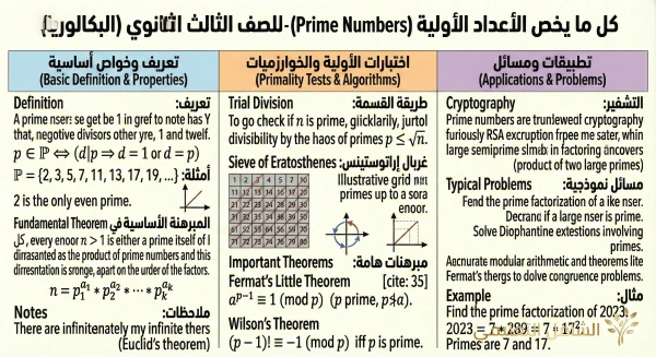 ملخص رياضيات الجزائر - بطاقة 22