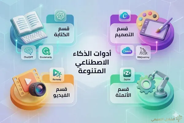 دليل شامل لأدوات الذكاء الاصطناعي الرقمية لتعزيز الإبداع والإنتاجية