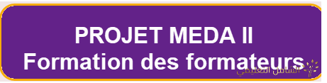PROJET MEDA II Formation des formateurs