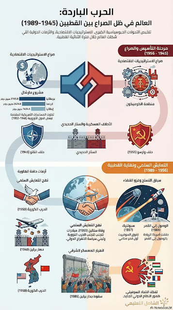 الحرب الباردة: خريطة ذكية لفهم صراع القطبين