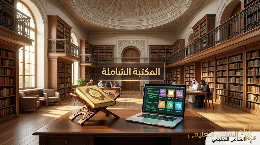 المكتبة الشاملة: من نور القرآن الكريم إلى آفاق البرمجة والأدب العالمي
